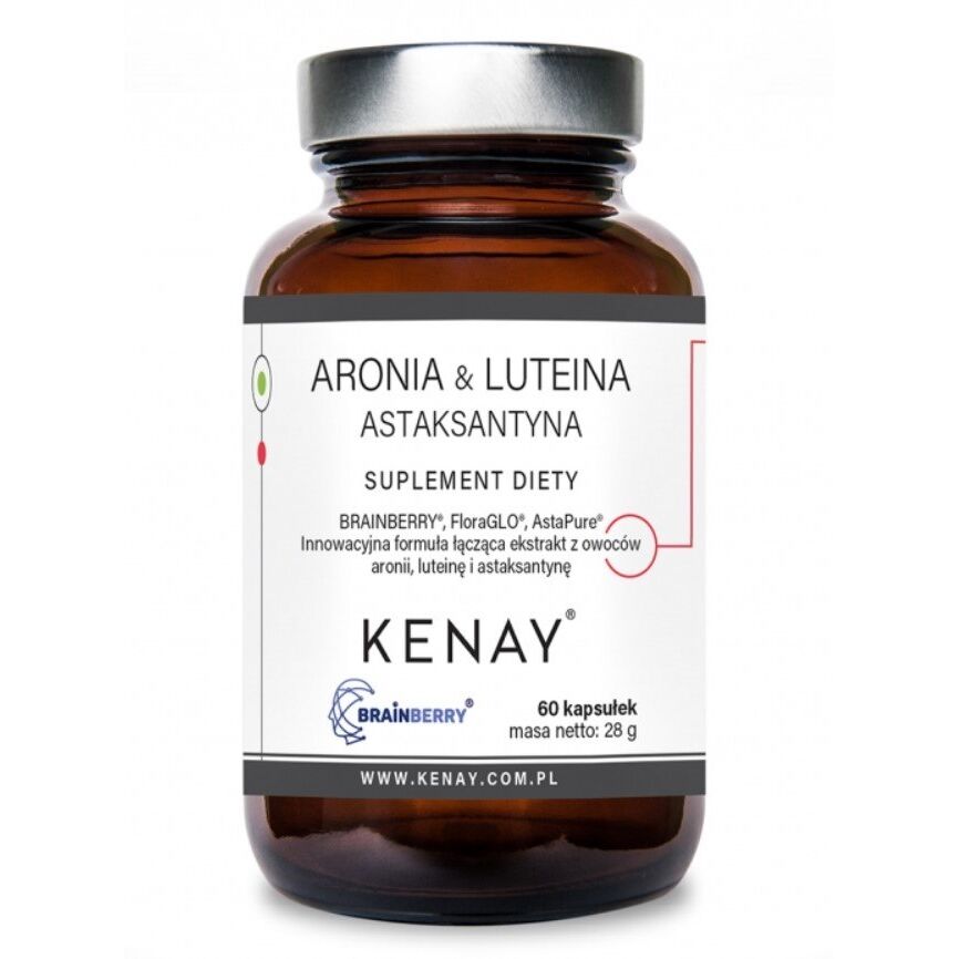 KENAY Arónia a luteín s astaxantínom (60 kapsúl) – Viking Supplements