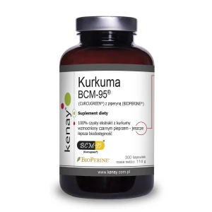 KENAY Kurkumín BCM-95 s piperínom (300 kapsúl) – Viking Supplements