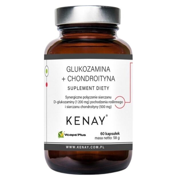 Kenay - Glucosamin + Chondroitin 60 kapsler