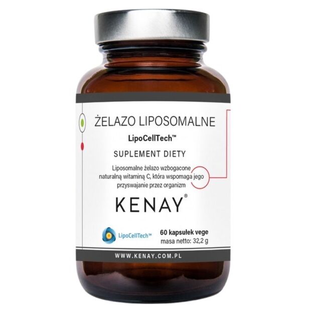 KENAY LipoCellTech™ Lipozomálna forma železa (60 kapsúl) - Viking Supplements