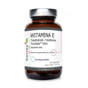 KENAY Vitamin E Tocotrienols and Tocopherols TocoGaia Ultra (30 caps) - Viking Supplements