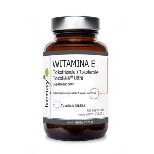 KENAY Vitamin E Tocotrienols and Tocopherols TocoGaia Ultra (60 caps) - Viking Supplements