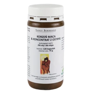 KRAUTERHAUS SANCT BERNHARD Kapsuly s ustricami a maca (120 kapsúl) – Viking Supplements