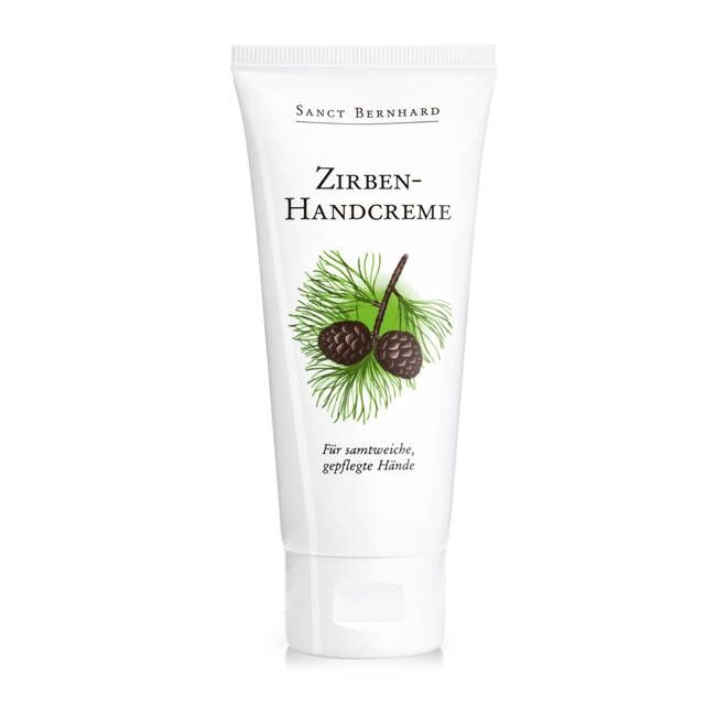KRAUTERHAUS SANCT BERNHARD Zirben håndcreme med limba-fyrretræsolie (100 ml / 3,4 fl. oz.)