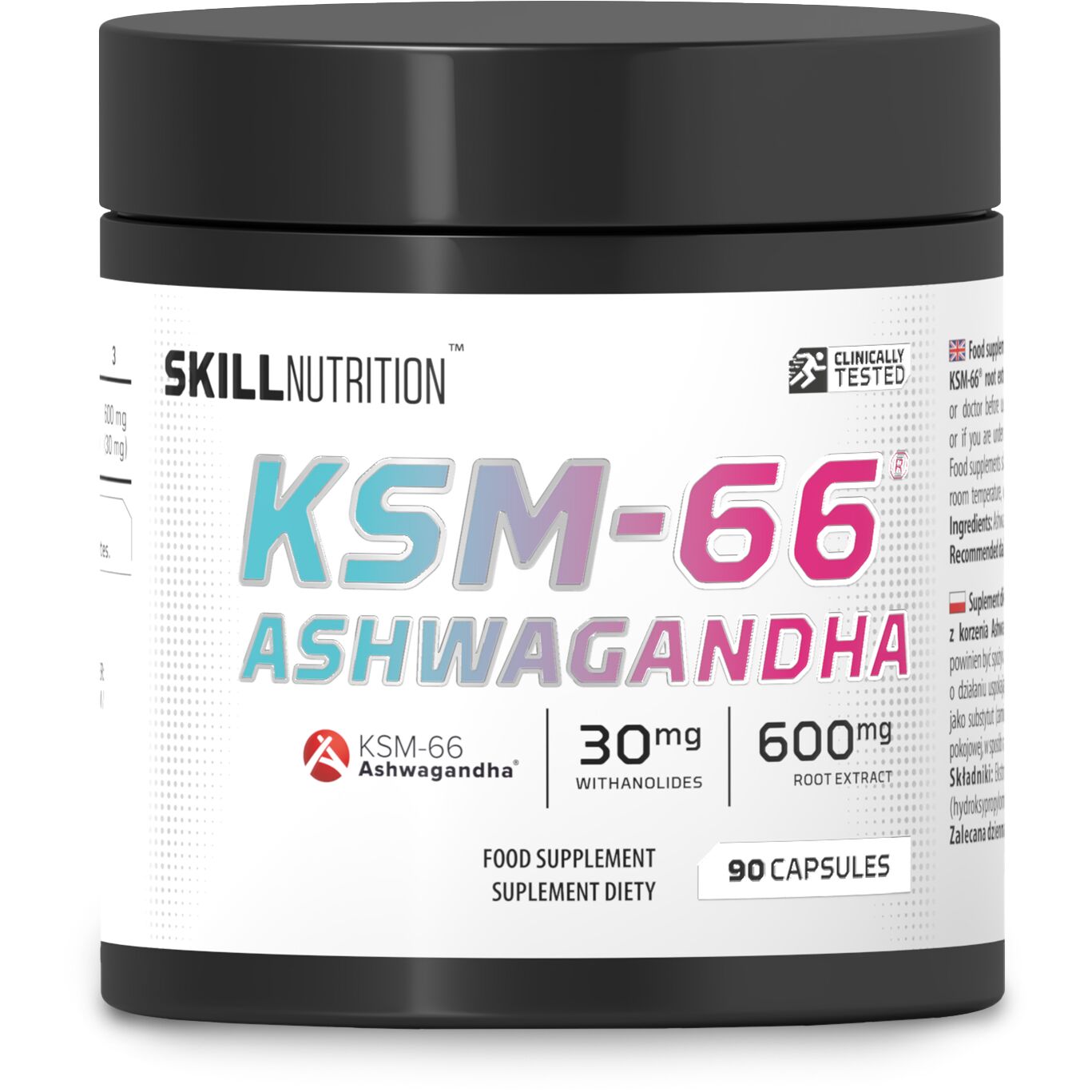 KSM-66 Ashwagandha 90 veganske kapsler