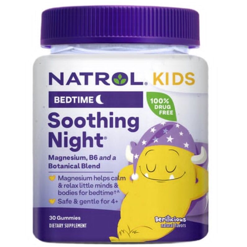 Kids Soothing Night – 30 žuvačiek – Viking Supplements