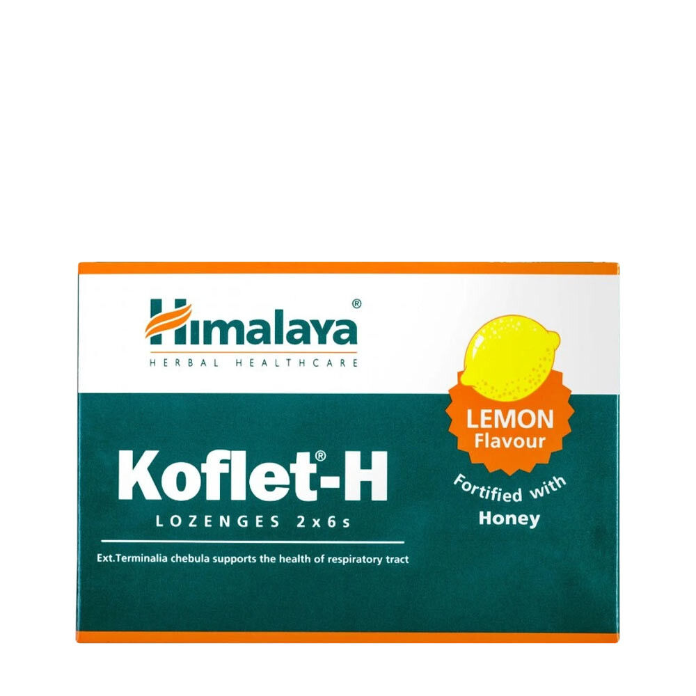 Koflet-H, Lemon 12 lozenges billede