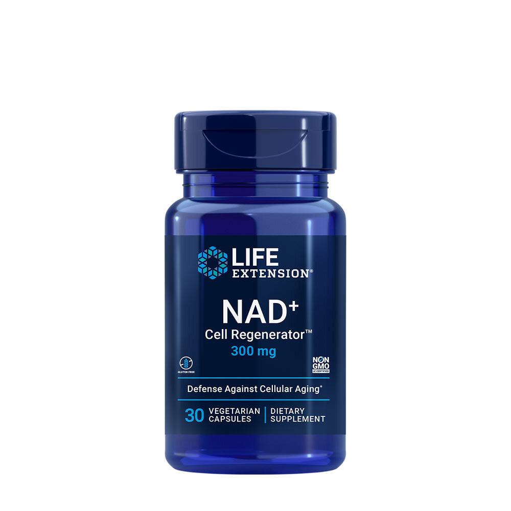 Life Extension – NAD+ Cell Regenerator 300 mg (30 rastlinných kapsúl) – Viking Supplements