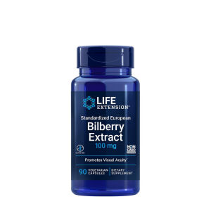 Life Extension - Standardized European Bilberry Extract (90 Veg Capsules) - Viking Supplements