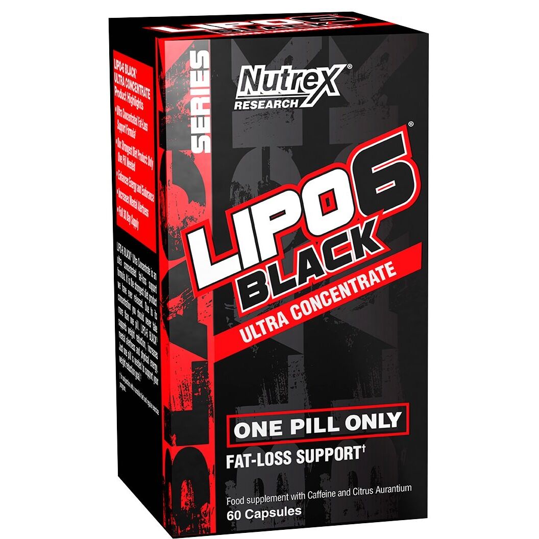 Lipo-6 Black Ultra Concentrate - 60 caps - Viking Supplements