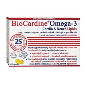 MARINEX BioCardine Omega-3 Cardio & Neuro Lipids (60 kapsúl) – Viking Supplements