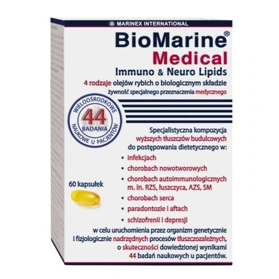 MARINEX BioMarine Medical Immuno & Neuro Lipids (60 kapsúl) – Viking Supplements