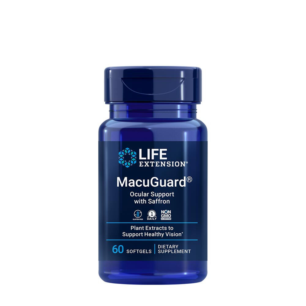 Life Extension - MacuGuard Ocular Support with Saffron - 60 softgels