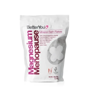 Kúpeľové vločky s obsahom horčíka pre ženy v menopauze – 750 g – Viking Supplements