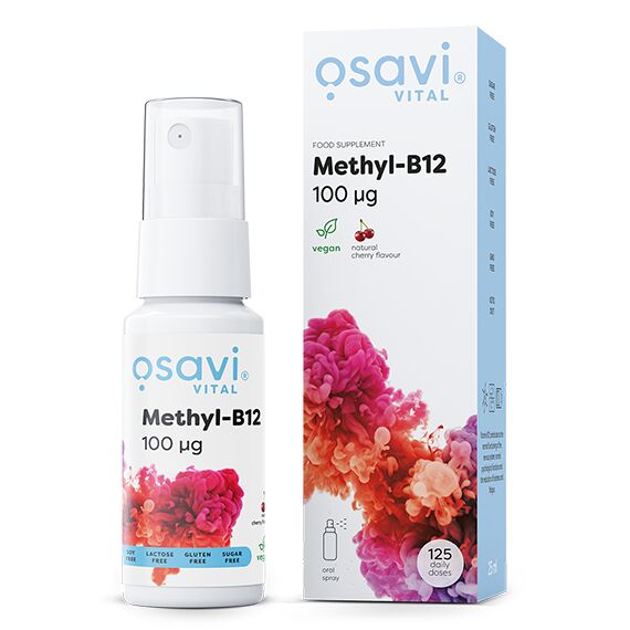 Perorálny sprej s obsahom metyl-B12
