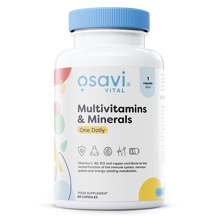 Multivitamíny a minerály One Daily – 60 kapsúl – Viking Supplements