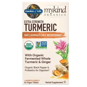 Mykind Kurkuma s extra silným účinkom – 60 vegánskych tabliet – Viking Supplements