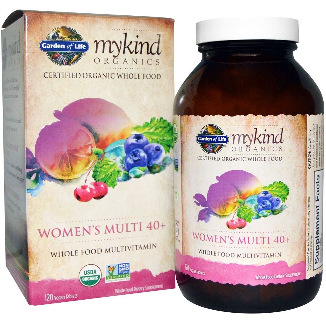 Mykind Women's Multi 40+ - 120 vegan tablets - Viking Supplements