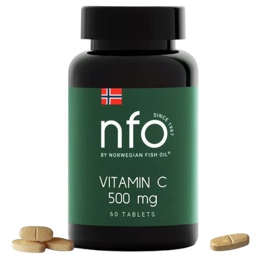 NFO Vitamin C 500 mg (60 tabs) - Nuvalia