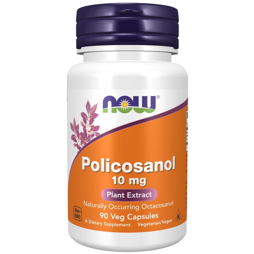 NOW FOODS Policosanol 10 mg (90 vcaps) - Viking Supplements