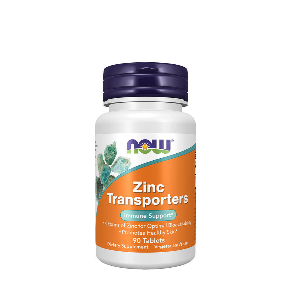 NOW Zinc Transporters 22 mg (90 tabliet) - Viking Supplements