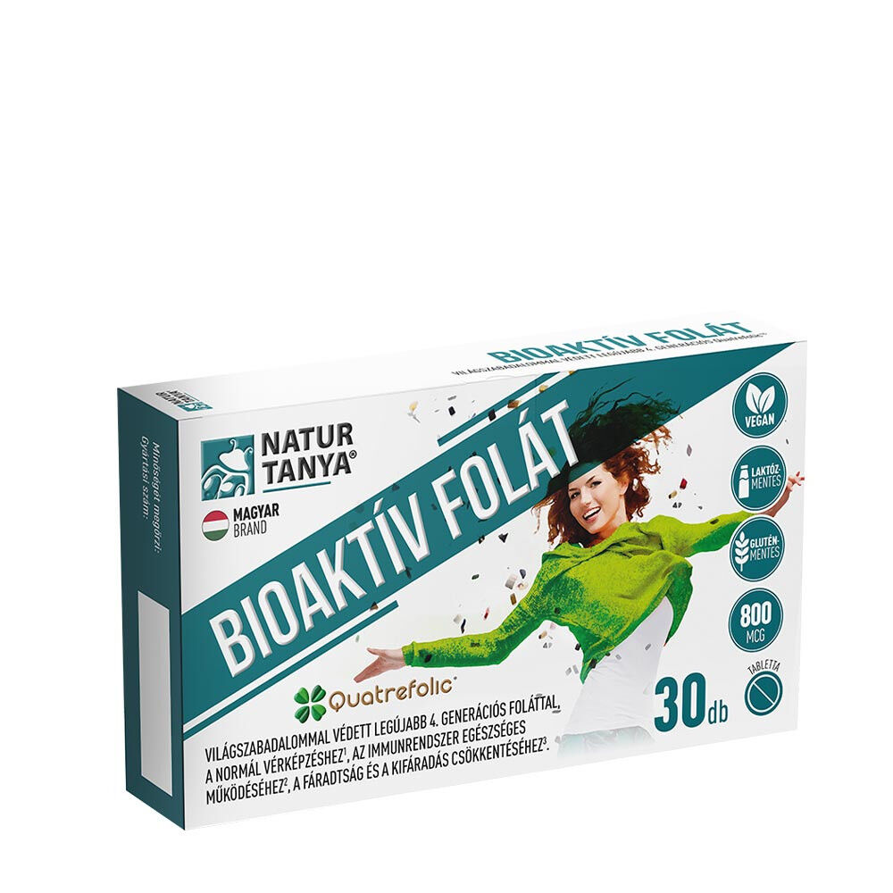 Natur Tanya Bioaktívny folát (30 tabliet) – Viking Supplements