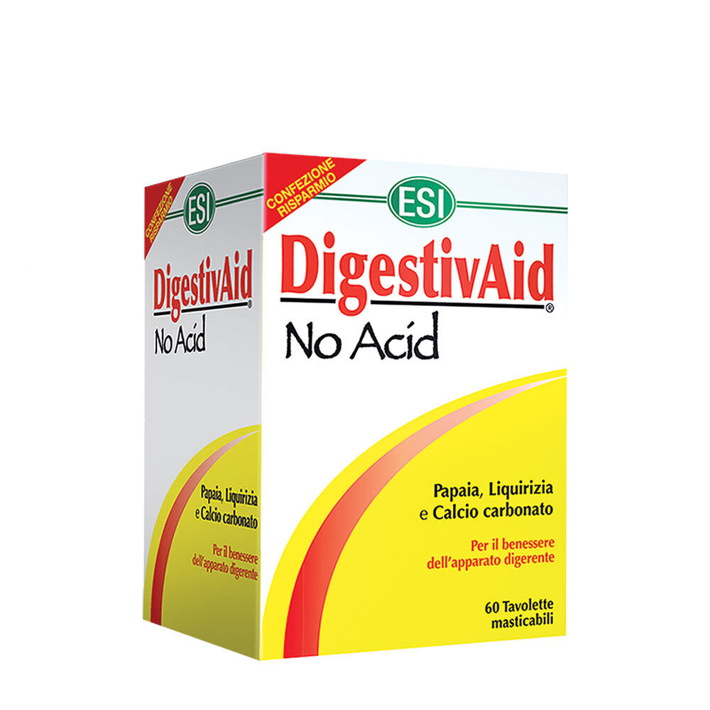 Natur Tanya ESI® DigestiveAid No Acid (60 Tablets) - Viking Supplements