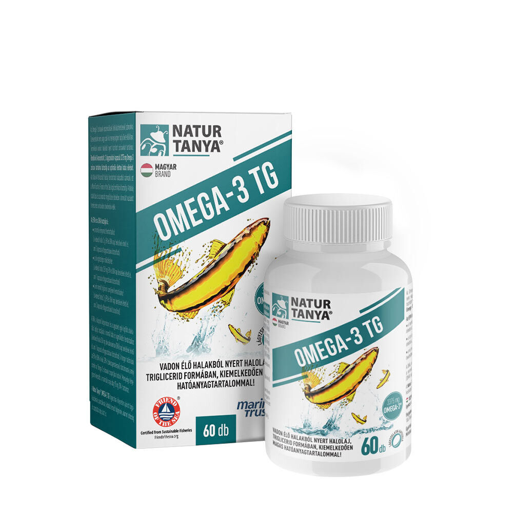 Natur Tanya Mega Omega-3 – olej z divých rýb (60 mäkkých kapsúl) – Viking Supplements