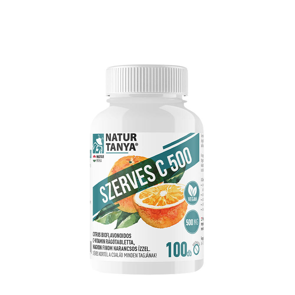 Natur Tanya Organic C 500 (100 žuvacích tabliet)