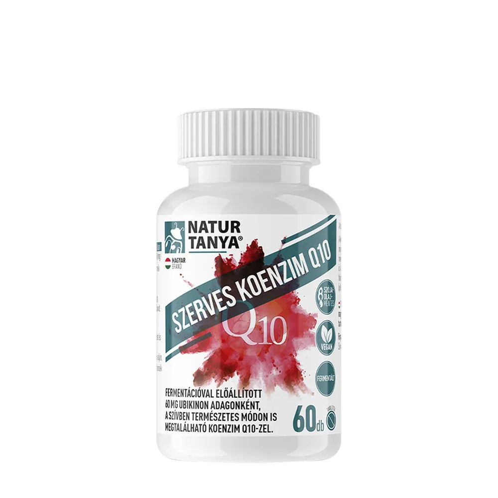 Natur Tanya Organic Coenzyme Q10 (60 Tablets) - Nuvalia