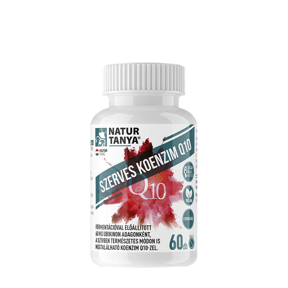 Natur Tanya Organický koenzým Q10 (60 tabliet) – Viking Supplements