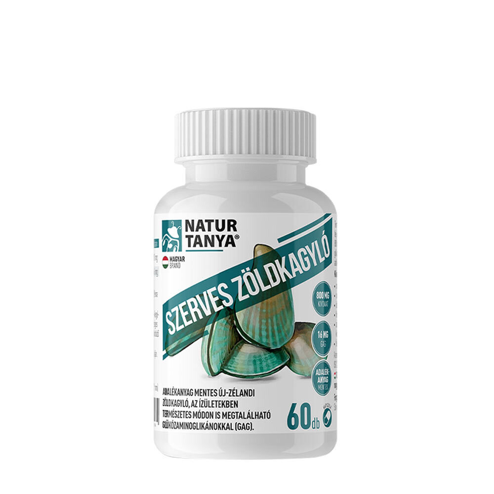 Natur Tanya – organické zelené mušle (60 kapsúl) – Viking Supplements