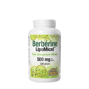 Natural Factors Berberín LipoMicel Matrix (120 mäkkých kapsúl) – Viking Supplements