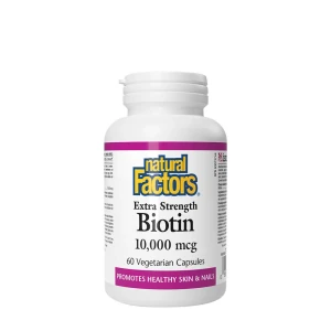 Natural Factors Biotín Extra silný 10