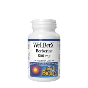 Natural Factors WellBetX Berberín 500 mg (60 kapsúl) – Viking Supplements