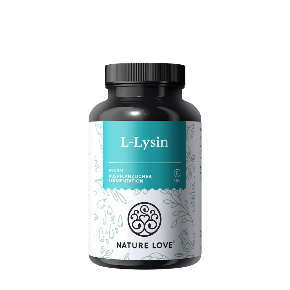 Nature Love L-lyzín (180 kapsúl) – Viking Supplements