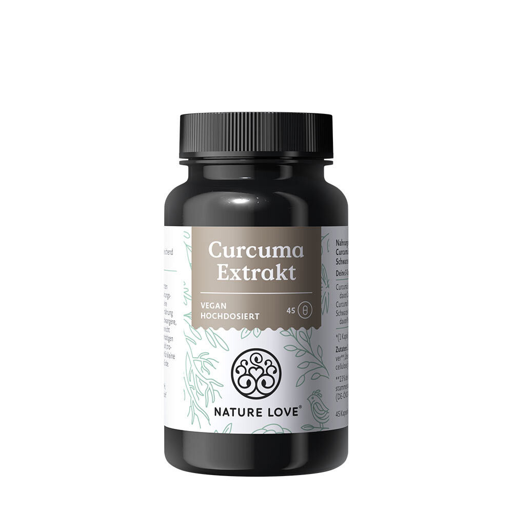 Nature Love Turmeric Extract (45 Capsules) - Viking Supplements