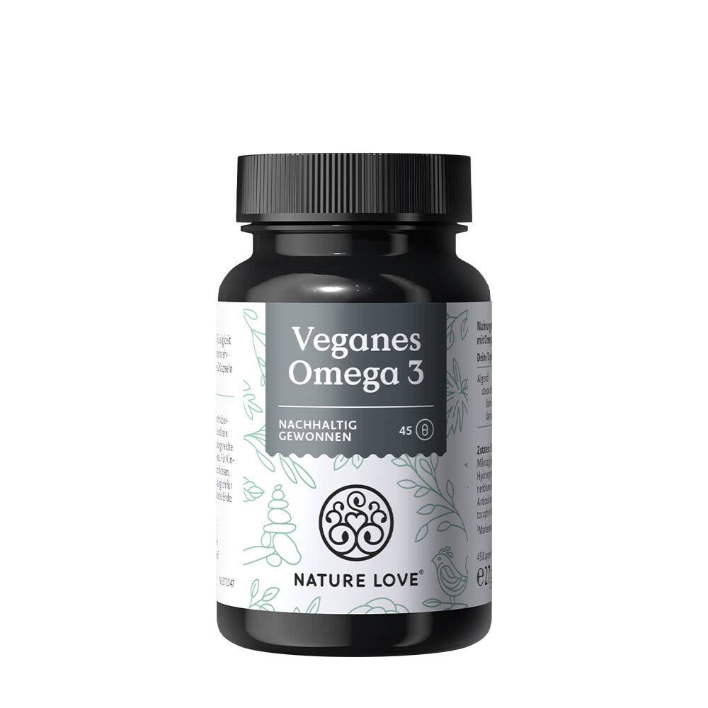 Nature Love Vegan Omega-3 (45 kapsúl) – Viking Supplements