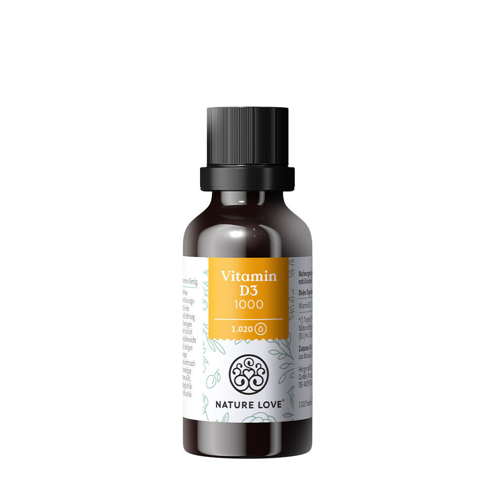Nature Love - Vitamin D3 1000 IE (30 ml)