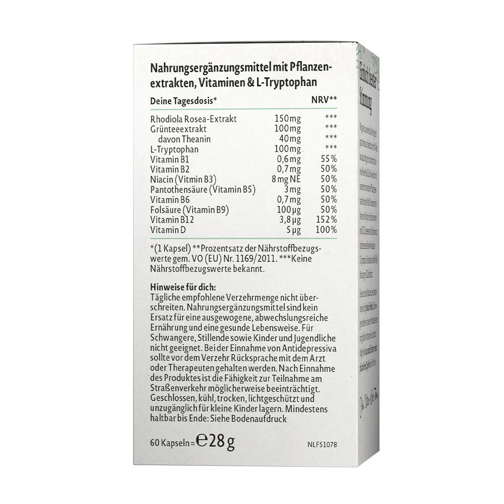 Nature Love Well-being (60 Capsules) – Obrázok 2