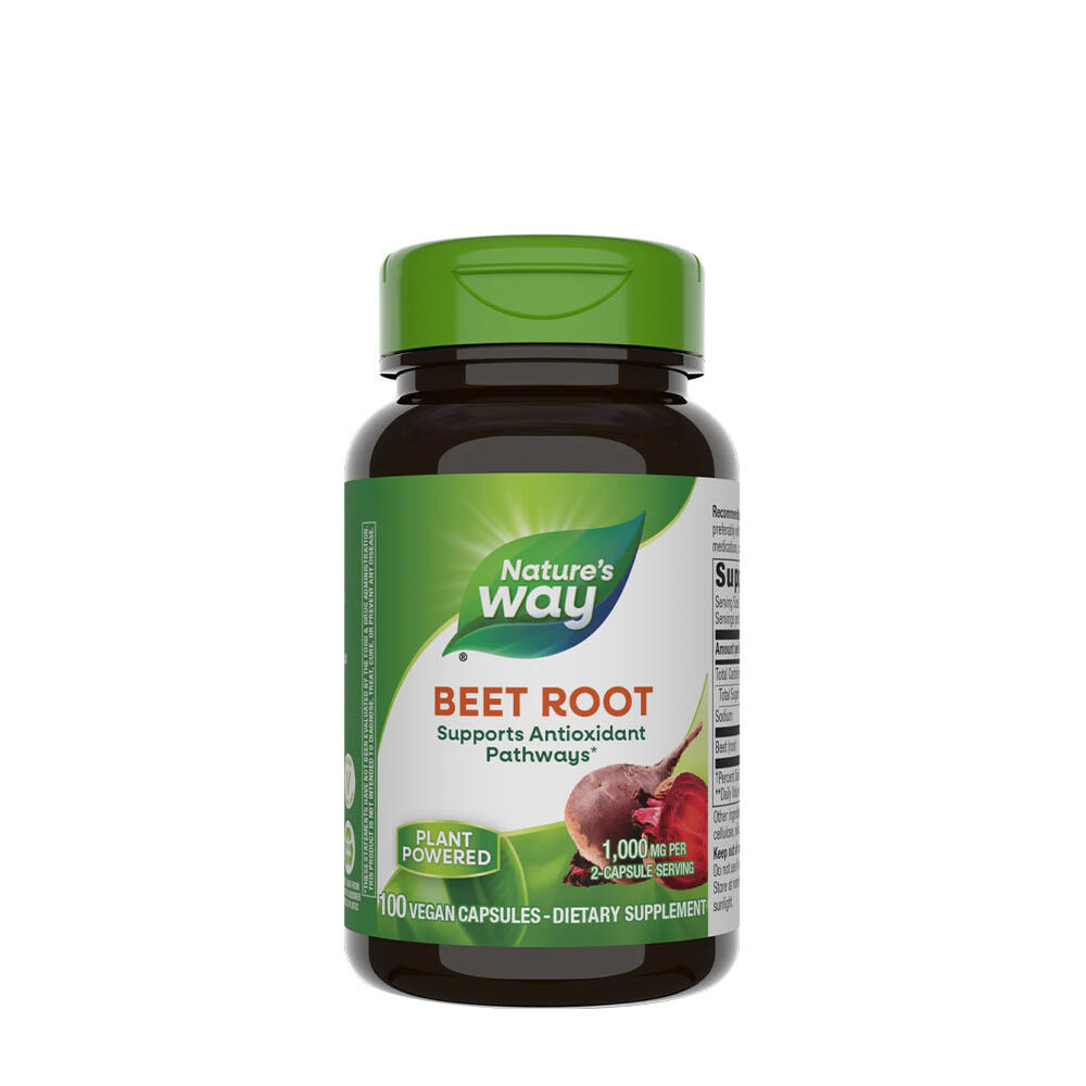 Natures Way Červená repa (100 kapsúl) – Viking Supplements