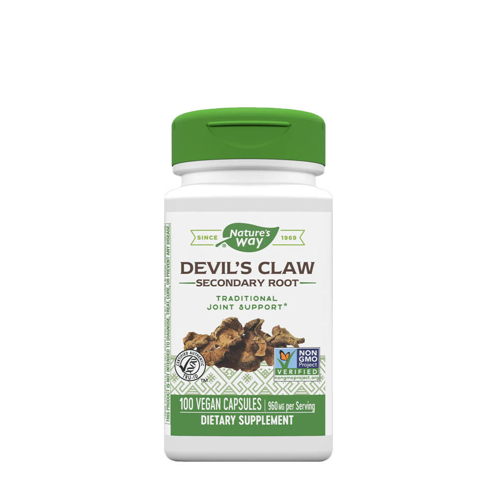 Natures Way – vedľajší koreň diablovho pazúrika (100 kapsúl) – Viking Supplements