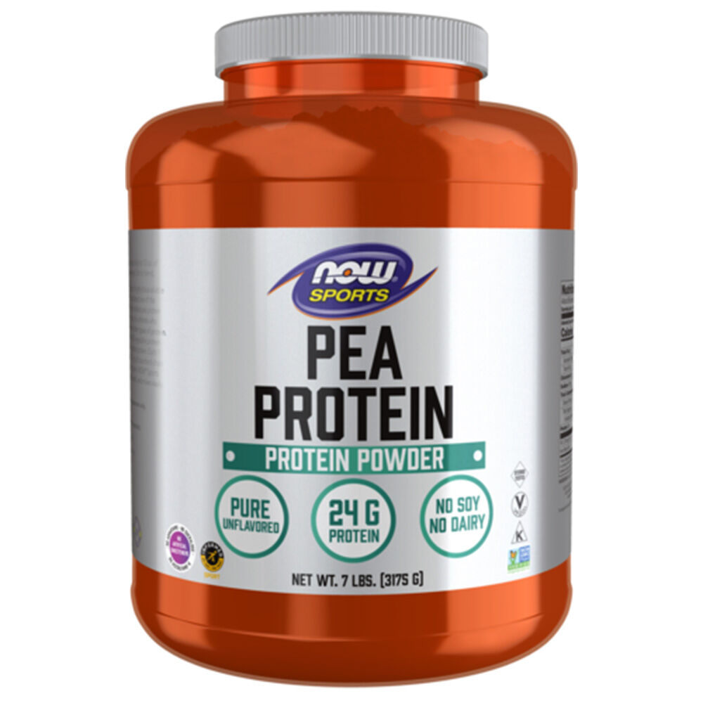 Now Foods Hrachový proteín bez príchute 3175 g – Viking Supplements