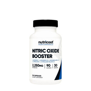 Nutricost Nitric Oxide Booster 750 mg (90 Capsules) - Viking Supplements