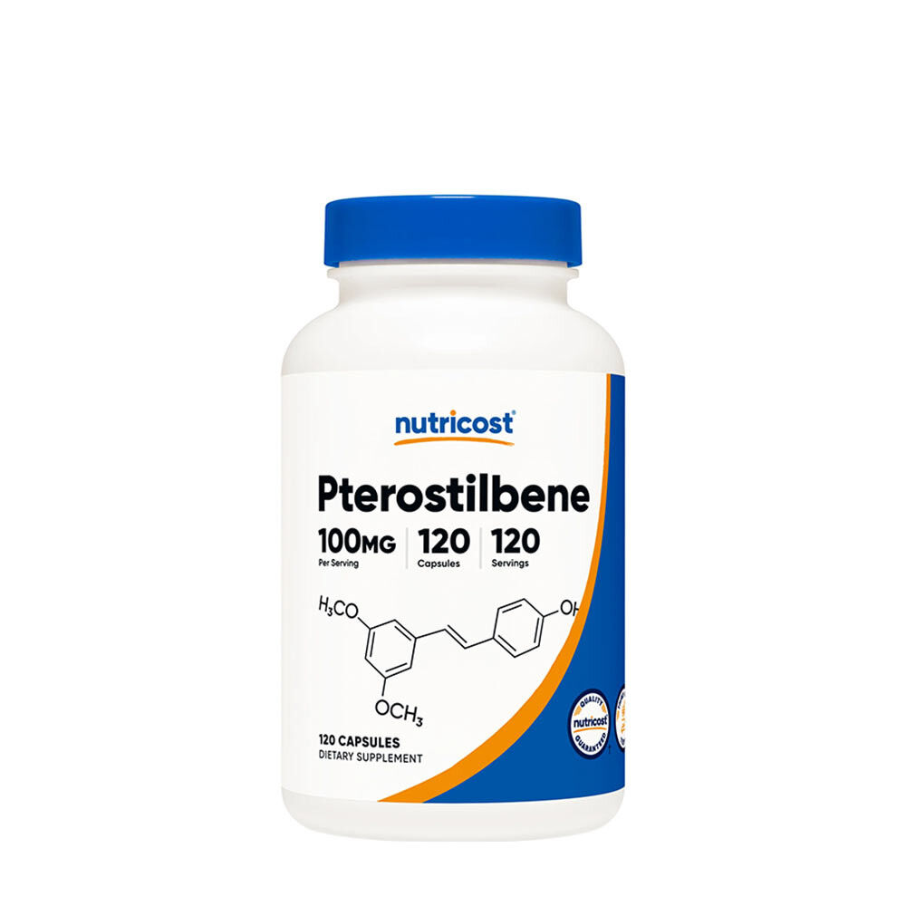 Kapsuly s pterostilbénom od Nutricost (120 kapsúl) – Viking Supplements