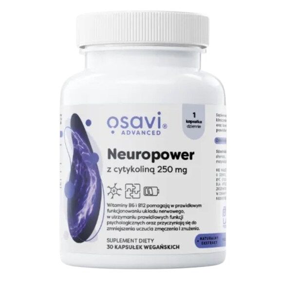 OSAVI Neuropower s cytikolínom 250 mg (60 kapsúl) – Viking Supplements