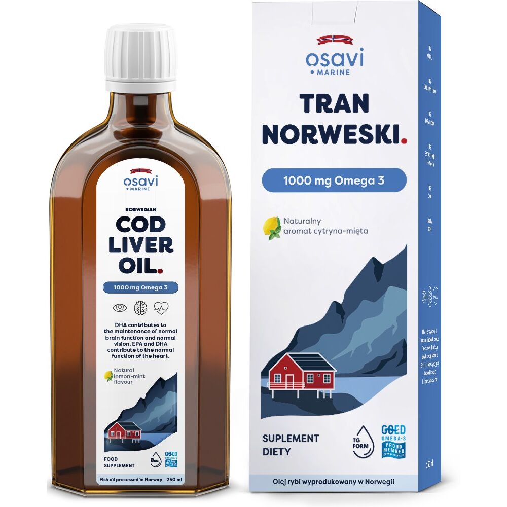 OSAVI Nórsky olej z tresčej pečene