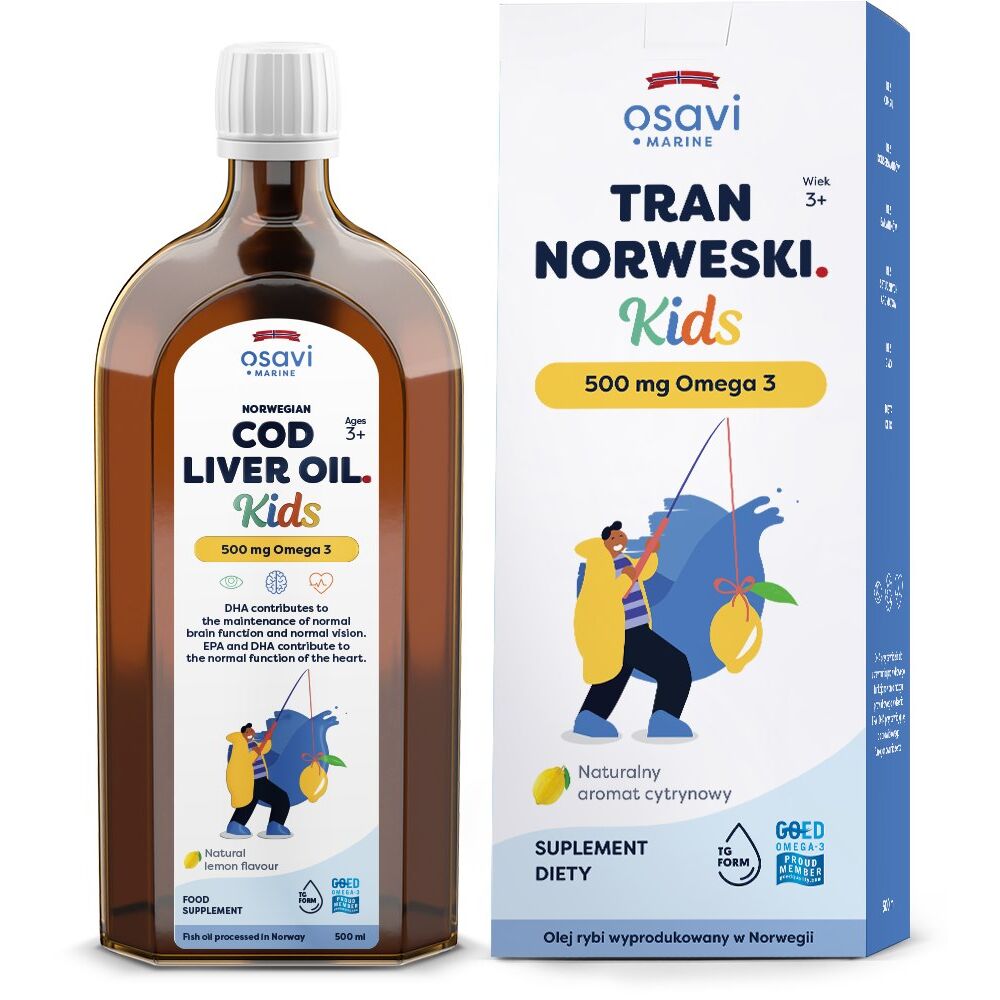 OSAVI Nórsky olej z tresčej pečene pre deti
