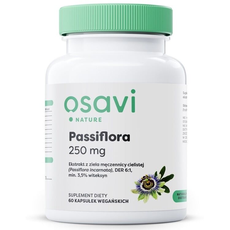 OSAVI Passiflora 250 mg (60 kapsúl) – Viking Supplements