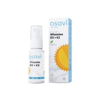 OSAVI Vitamín D3 + K2 – sprej na perorálne použitie